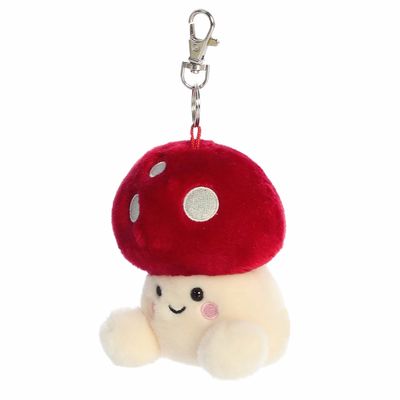 4" Amanita Mushroom Clip-On