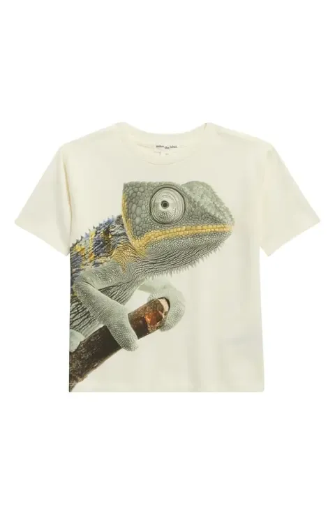 Off White Shirt Gecko