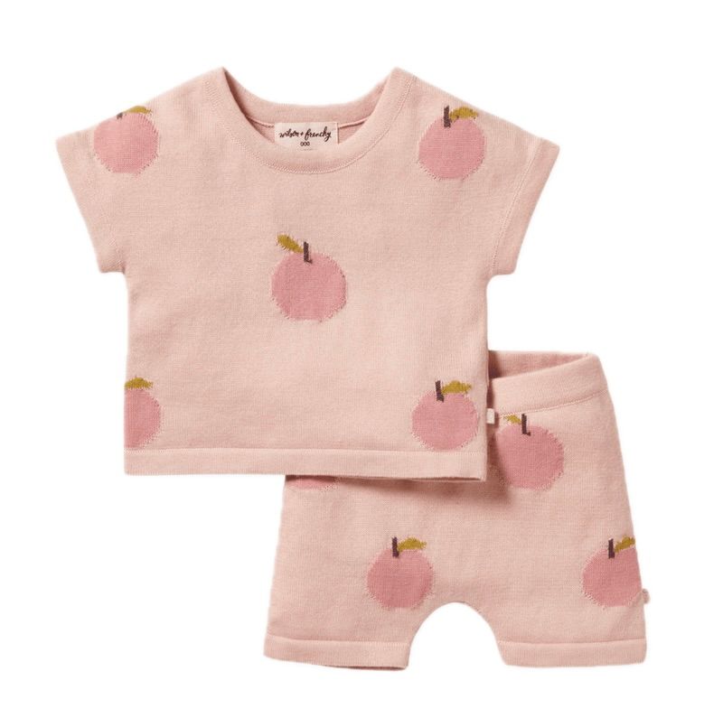 Just Peachy Short Set