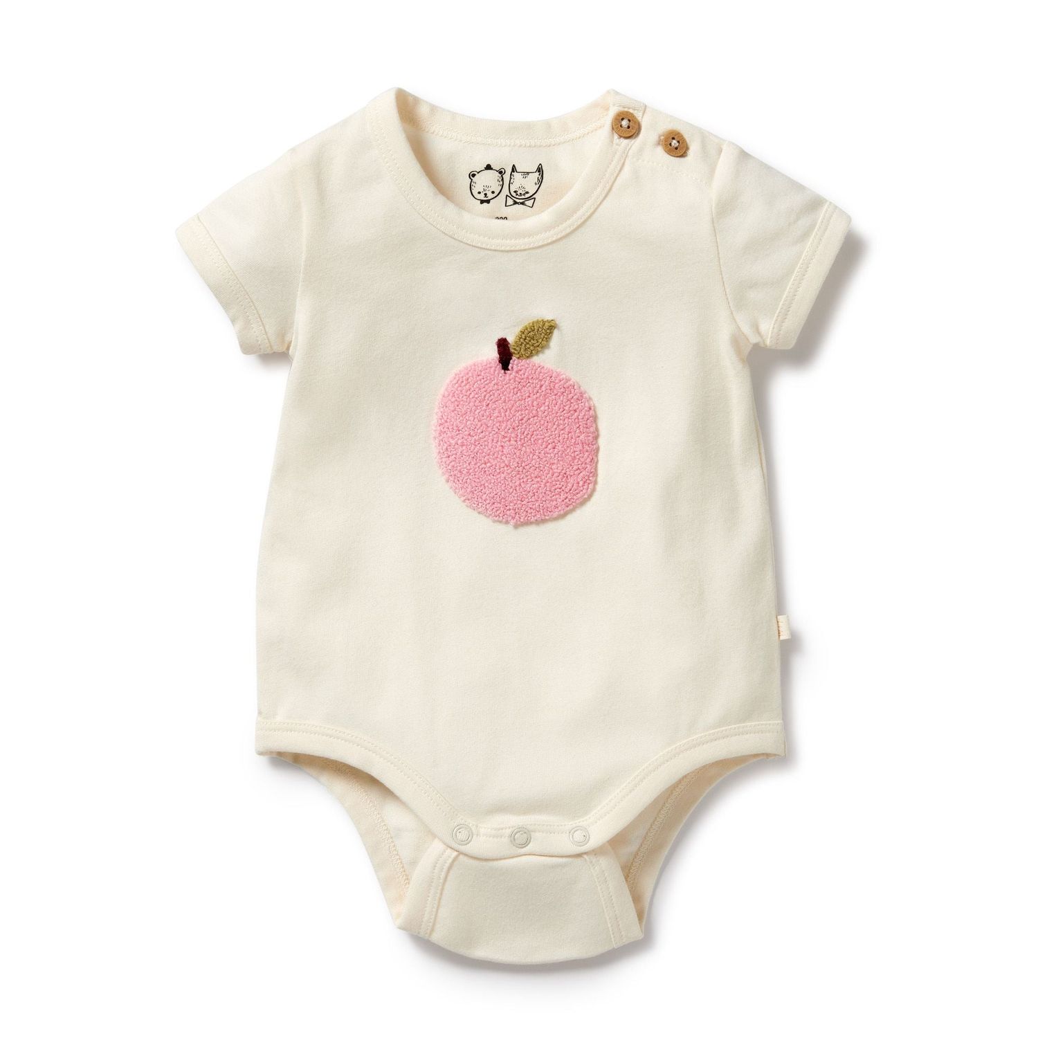 Peaches Onesie