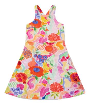 Daaf Floral Fruit Dress