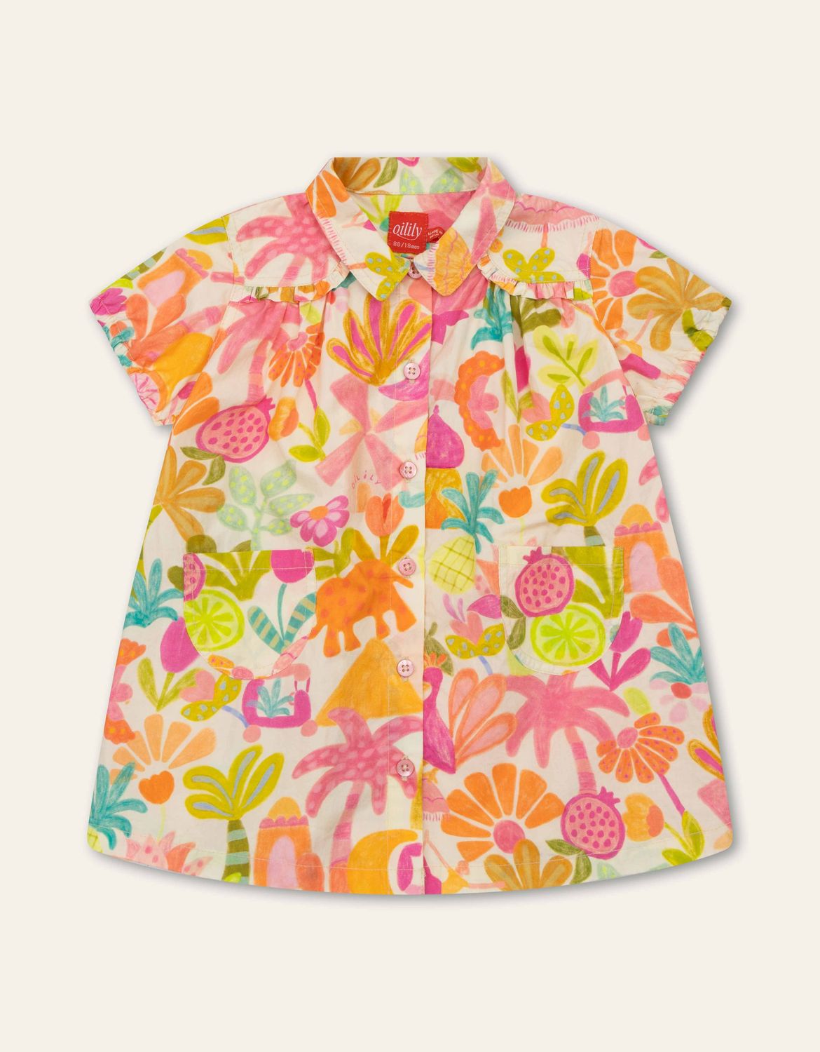 Daloo Dress Almond Oil