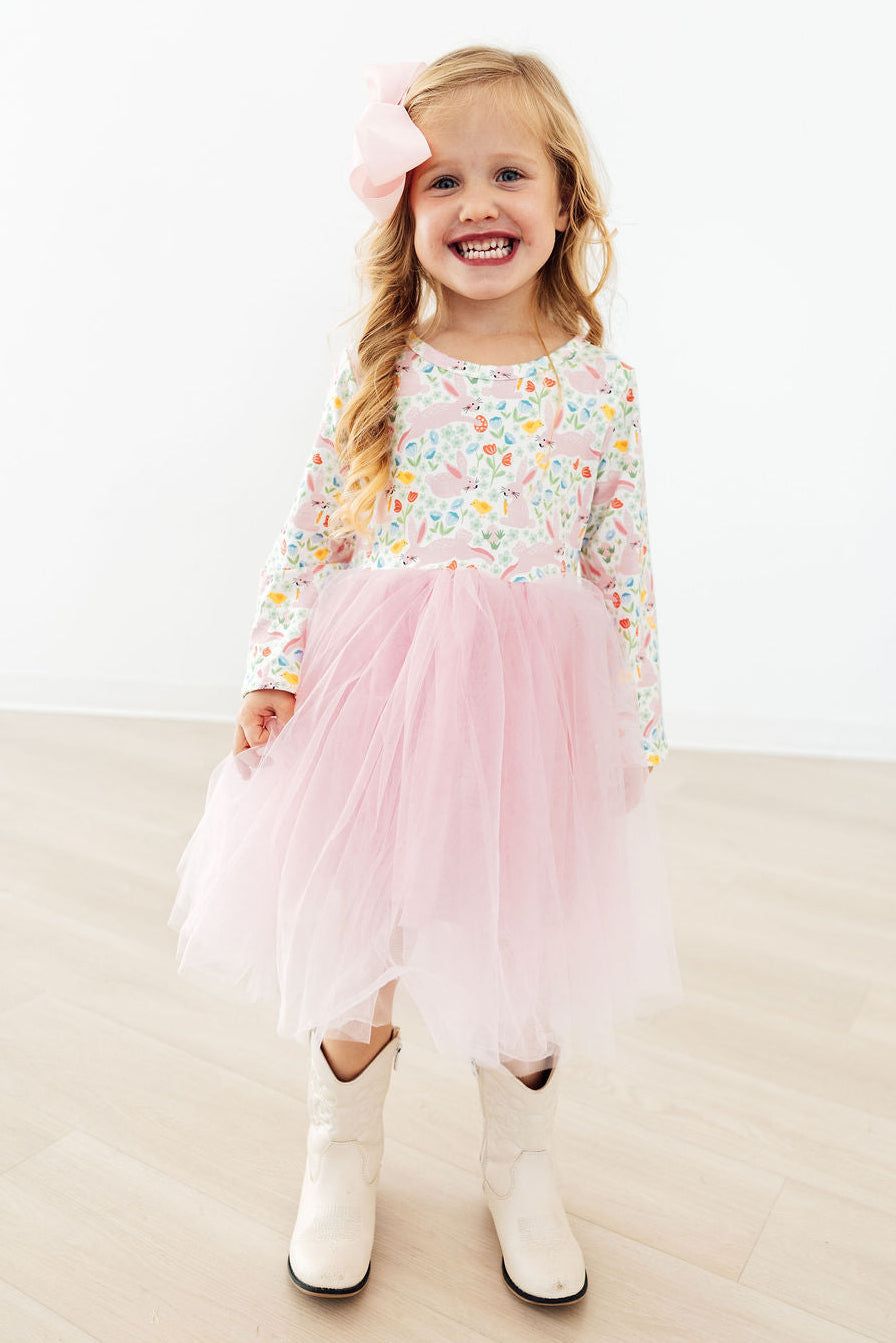 Bunny Hop LS Tutu Dress