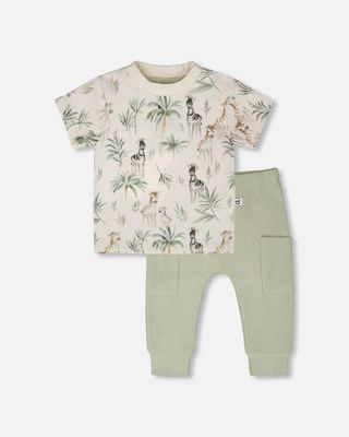 Zebra Jungle Shirt and Pants