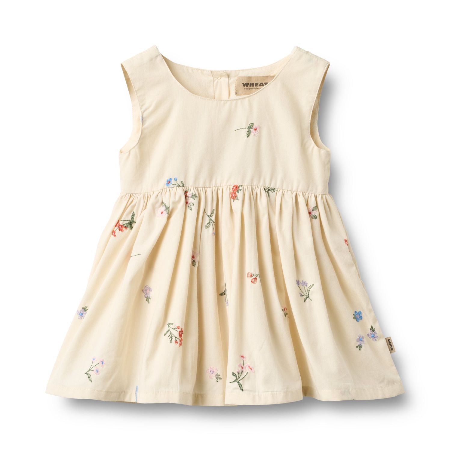 Embroidery Flowers Dress