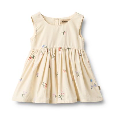 Embroidery Flowers Dress