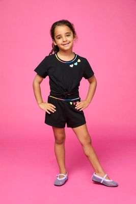 Heart Tie Top and Short Set