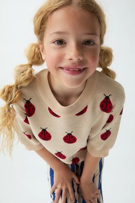 Ladybug Knitted Top