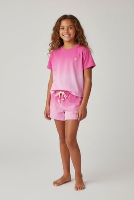 Pink Sunset Short