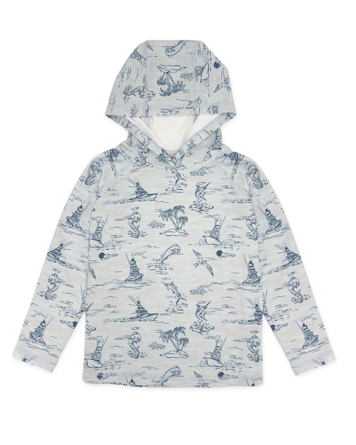 Reel Deal Hoody White