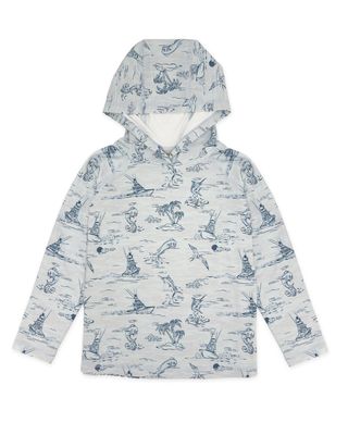 Reel Deal Hoody White