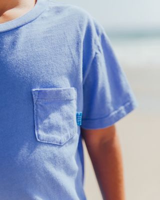 High Tide Pocket Tee Blue Jay