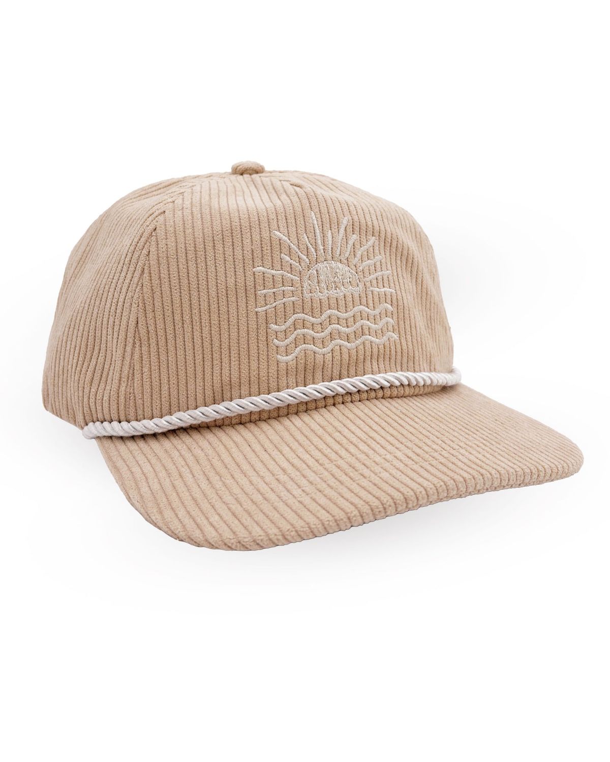 Snapback Hat Brown Sugar Corduroy