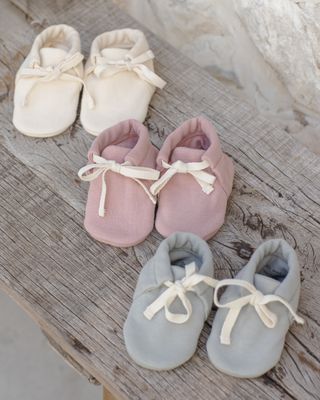 Baby Booties Sage