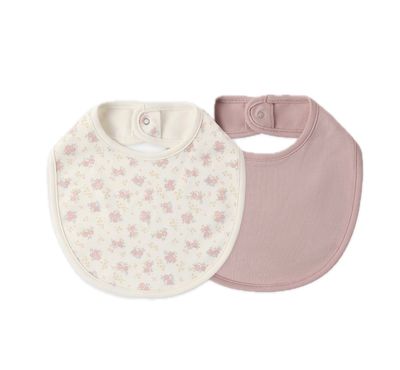 Jersey Snap Bib Flower Fields