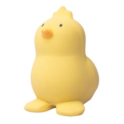 Chick Natural Rubber Teether Rattle &amp; Bath Toy