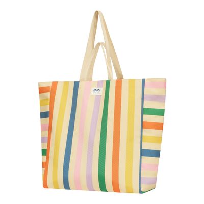 Stripped Beach Bag