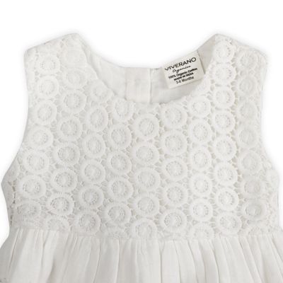 Taylor Crochet Lace Baby Dress