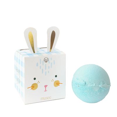 Musee Bath Bomb Blue Bunny