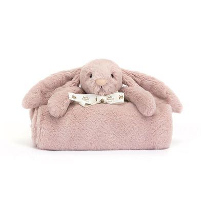 Bashful Blanket Blush Bunny
