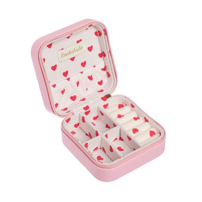 Sweet Heart Square Jewelry Box