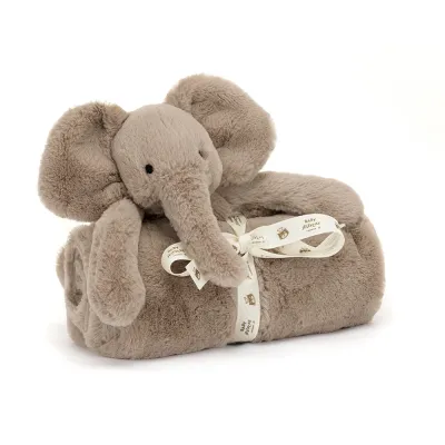 Luxe Smudge Elephant Blankie