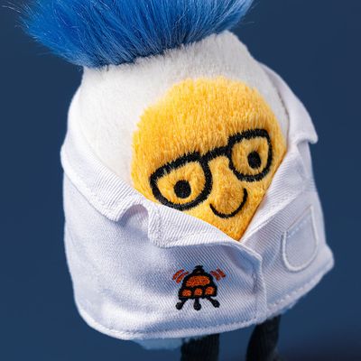 Amuseable Boiled Egg Scientist Outfit