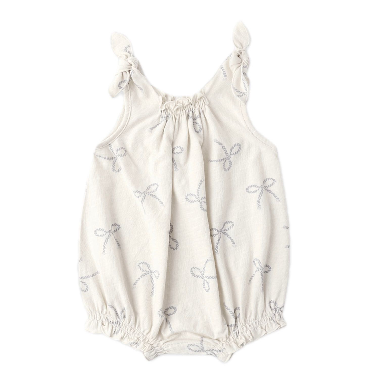 Shoulder Tie Bubble Sailor Bows