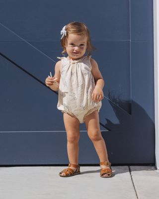 Shoulder Tie Bubble Sailor Bows