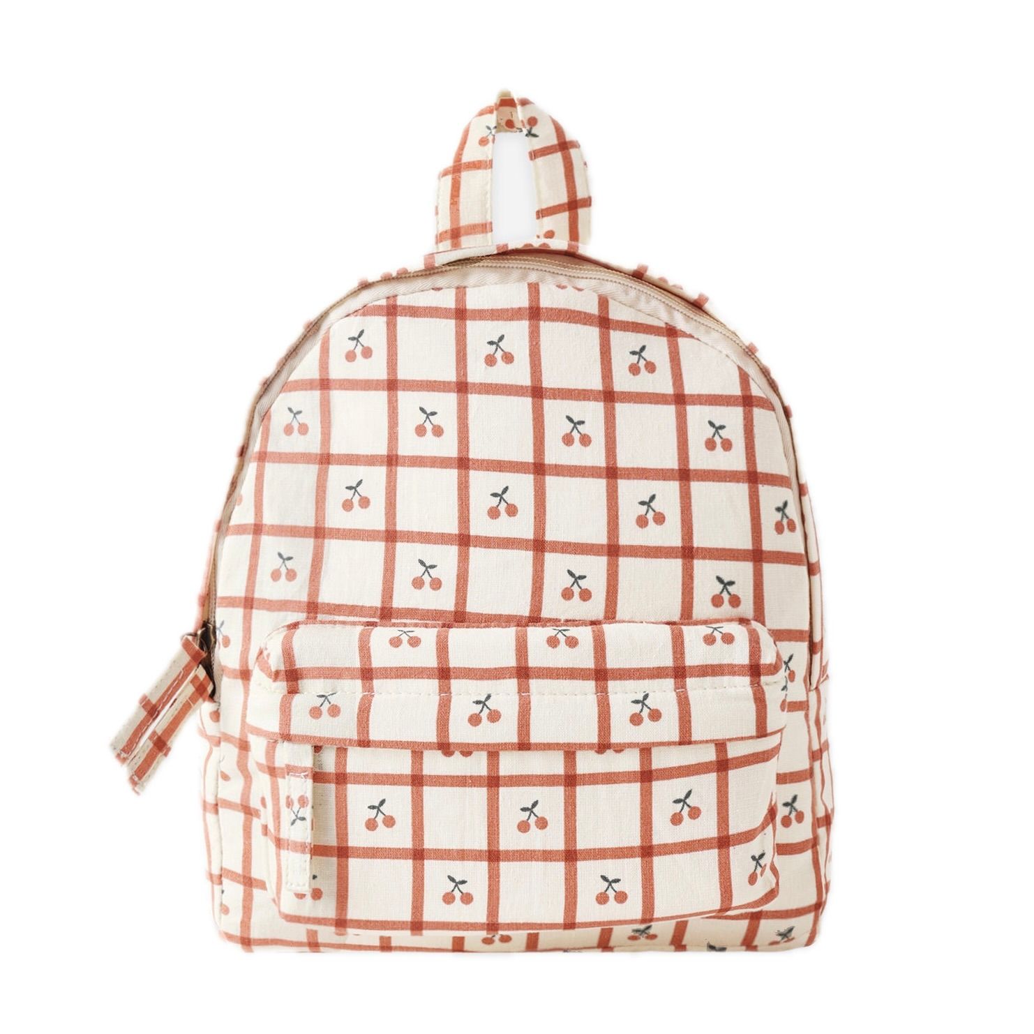 Mini Backpack Cherry Check