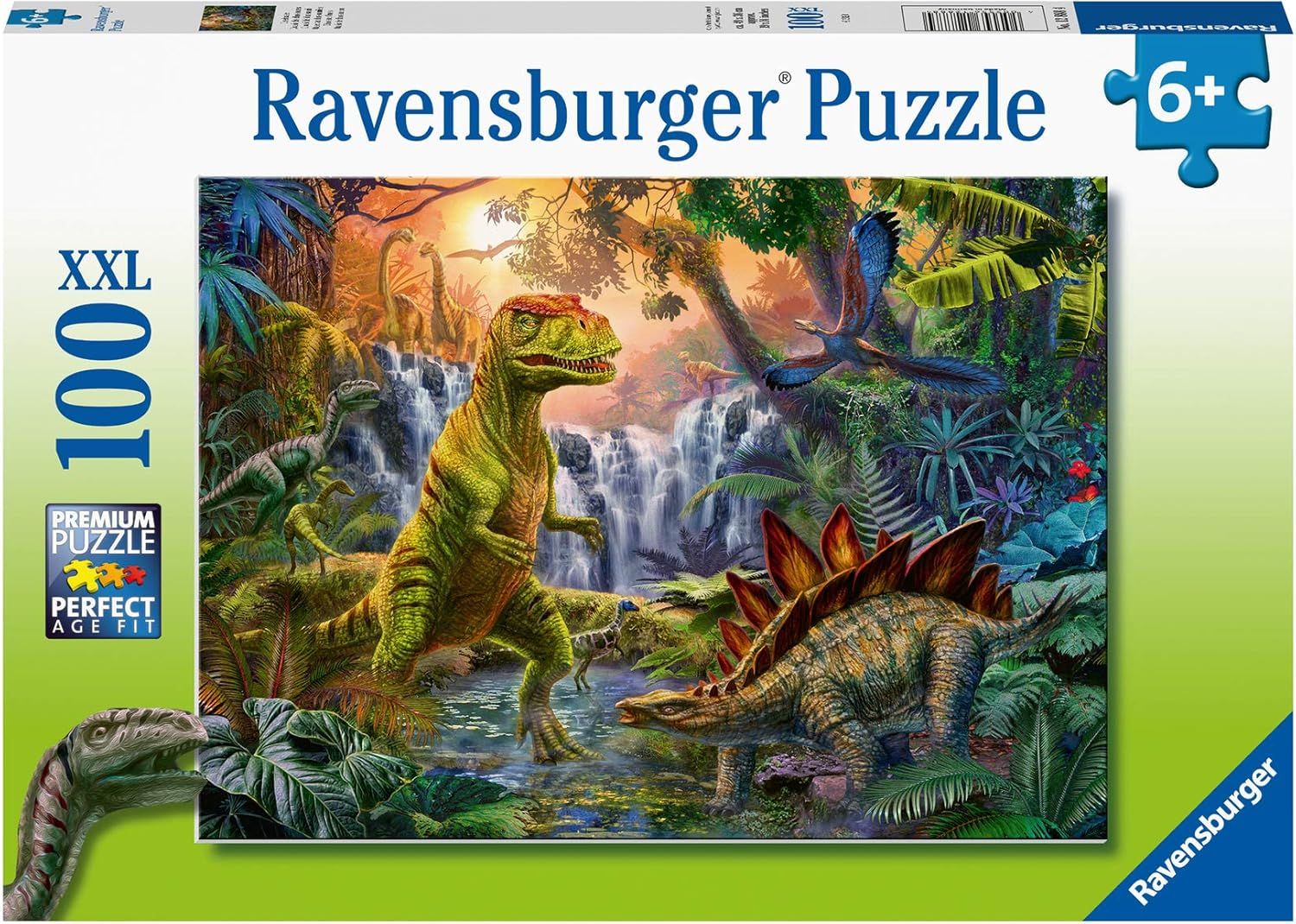 100 Pc XXL Puzzle Dinosaur Oasis