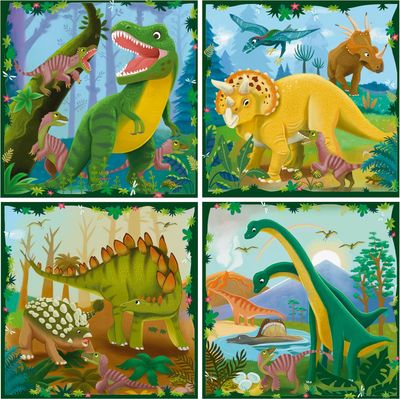 Puzzle Up Dinosaurs 25/36/42/56 Pc