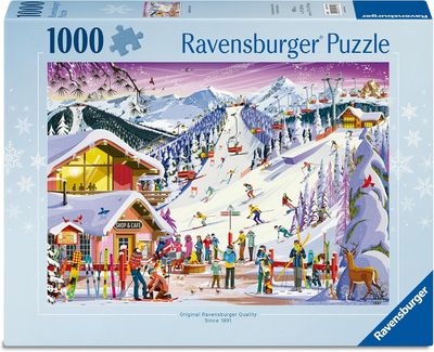 Ravensburger 1000 Piece Puzzle Slopeside Spirit