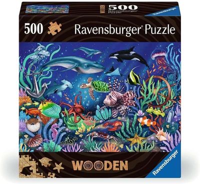 500pc Wooden Puzzle Under The Sea