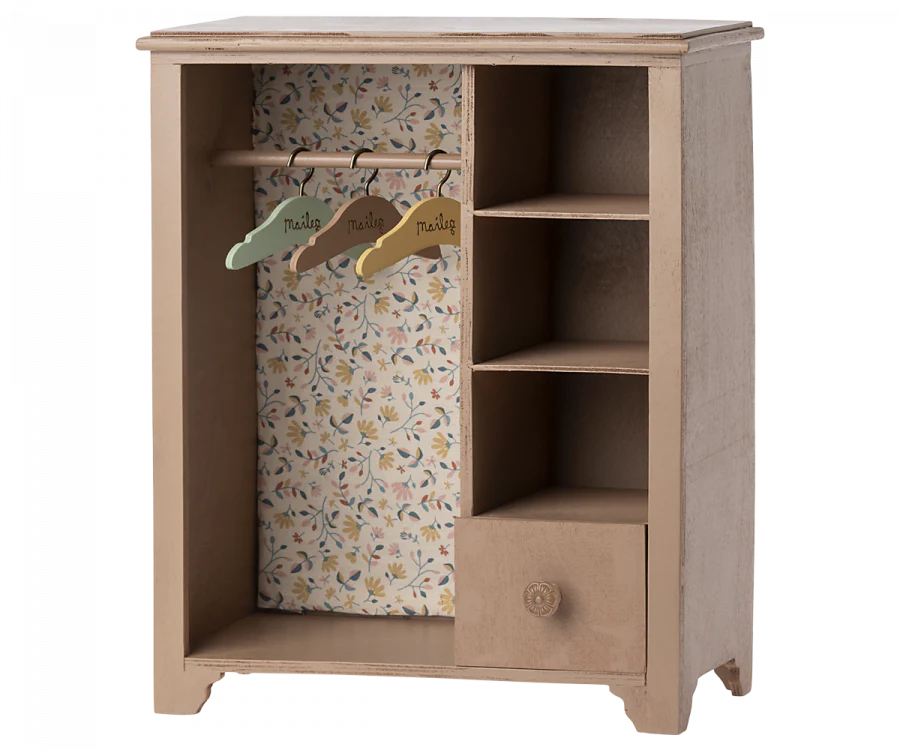Maileg Wardrobe Large Powder
