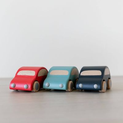 Maileg Wooden Car Light Blue