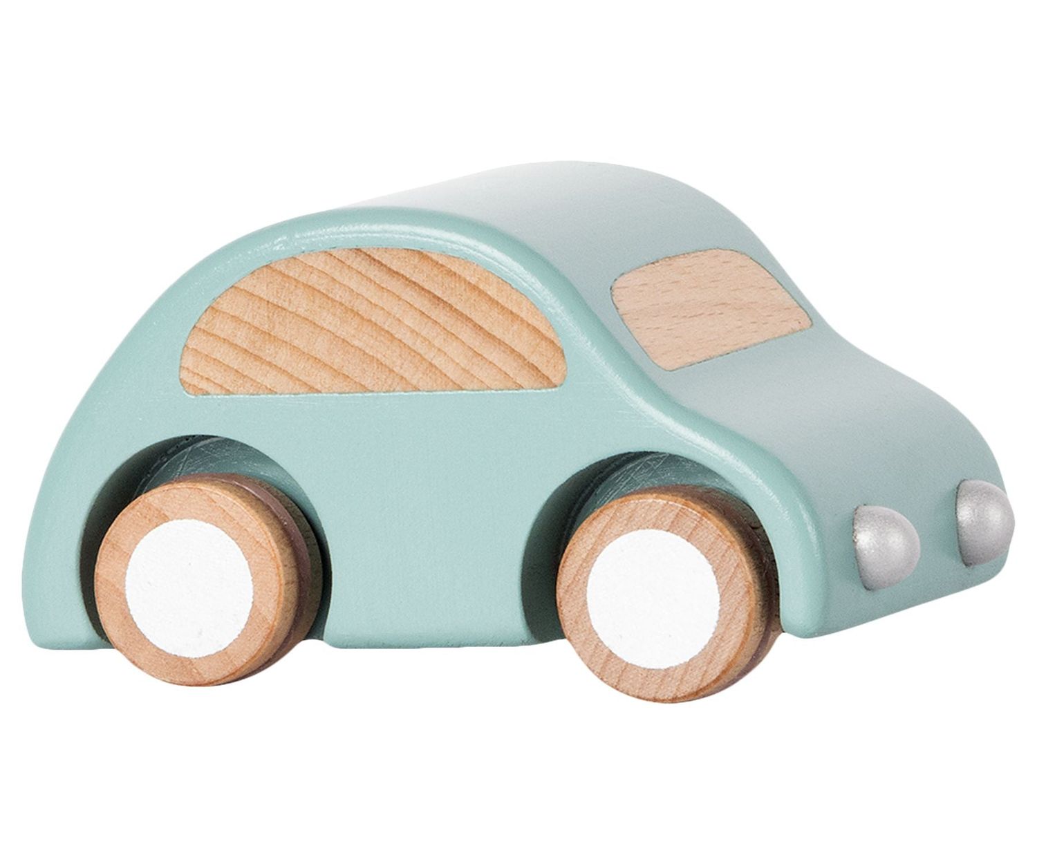 Maileg Wooden Car Light Blue