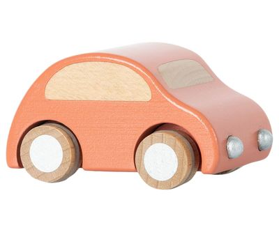 Maileg Wooden Car Coral