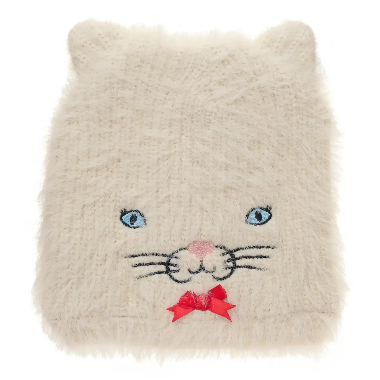Cute Kitten Fluffy Hat 7-10 Years