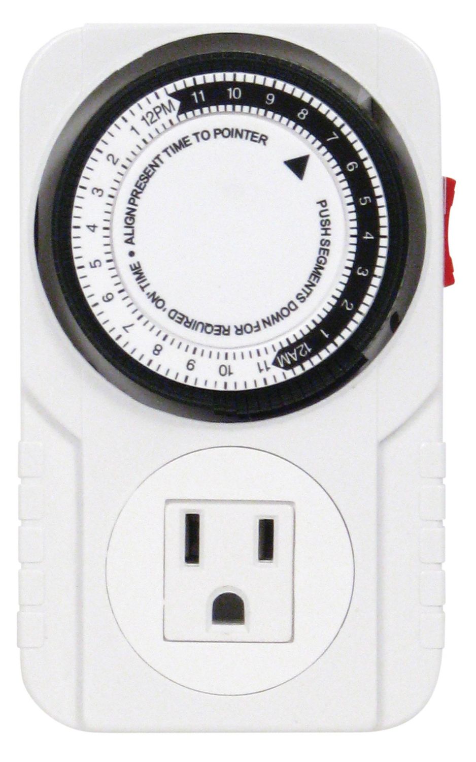 120V SINGLE OUTLET MECHANICAL TIMER