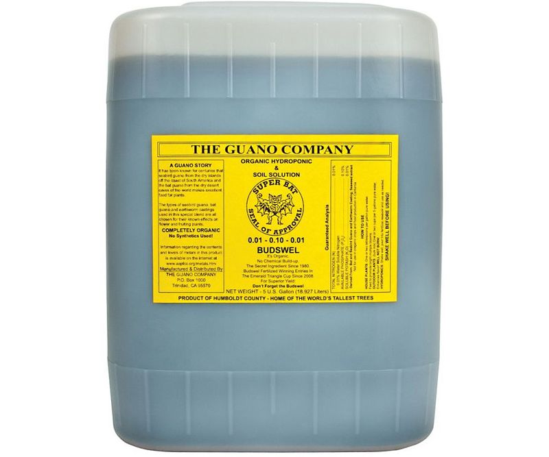 GUANO BUDSWEL LIQUID 5 GAL