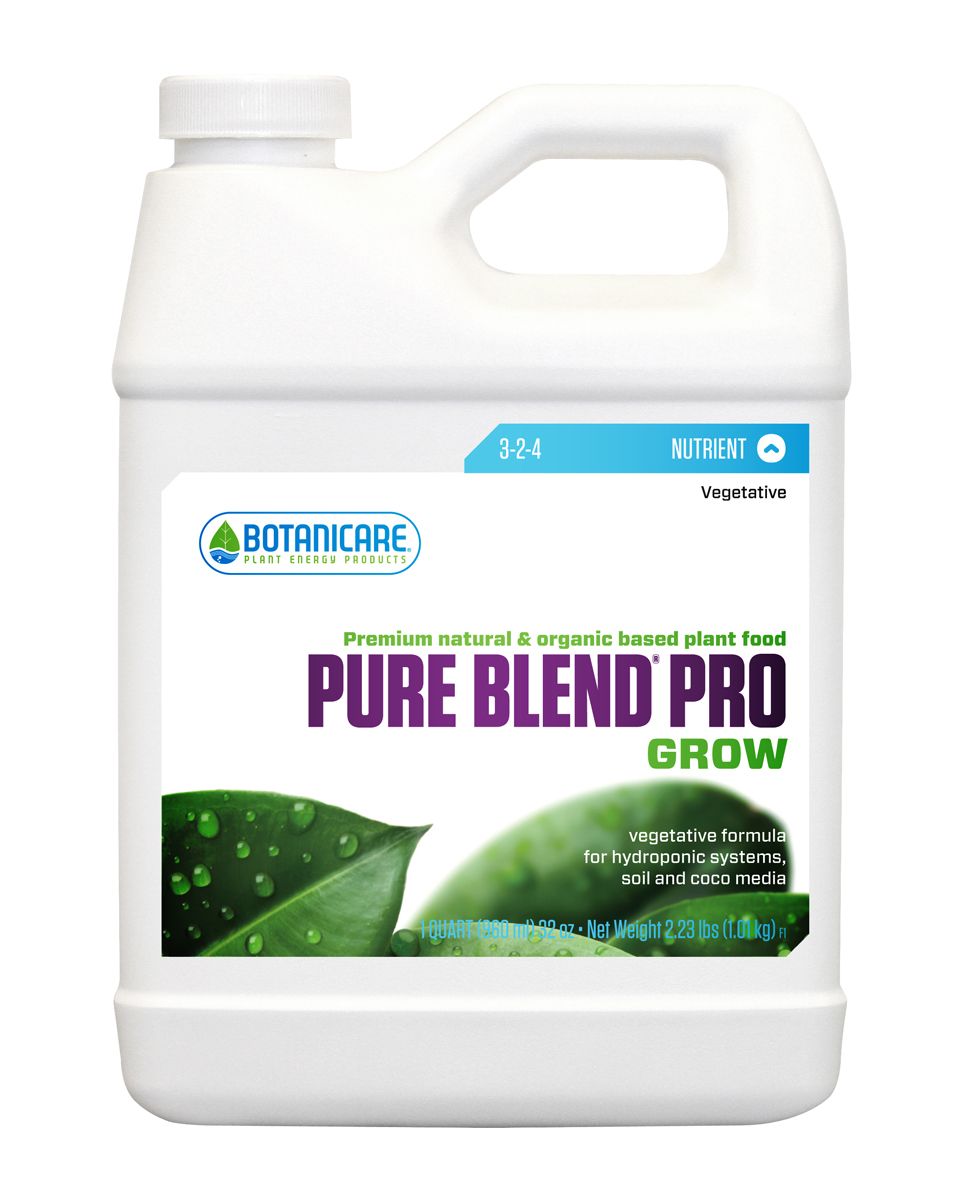 BOTANICARE PURE BLEND PRO GROW QT