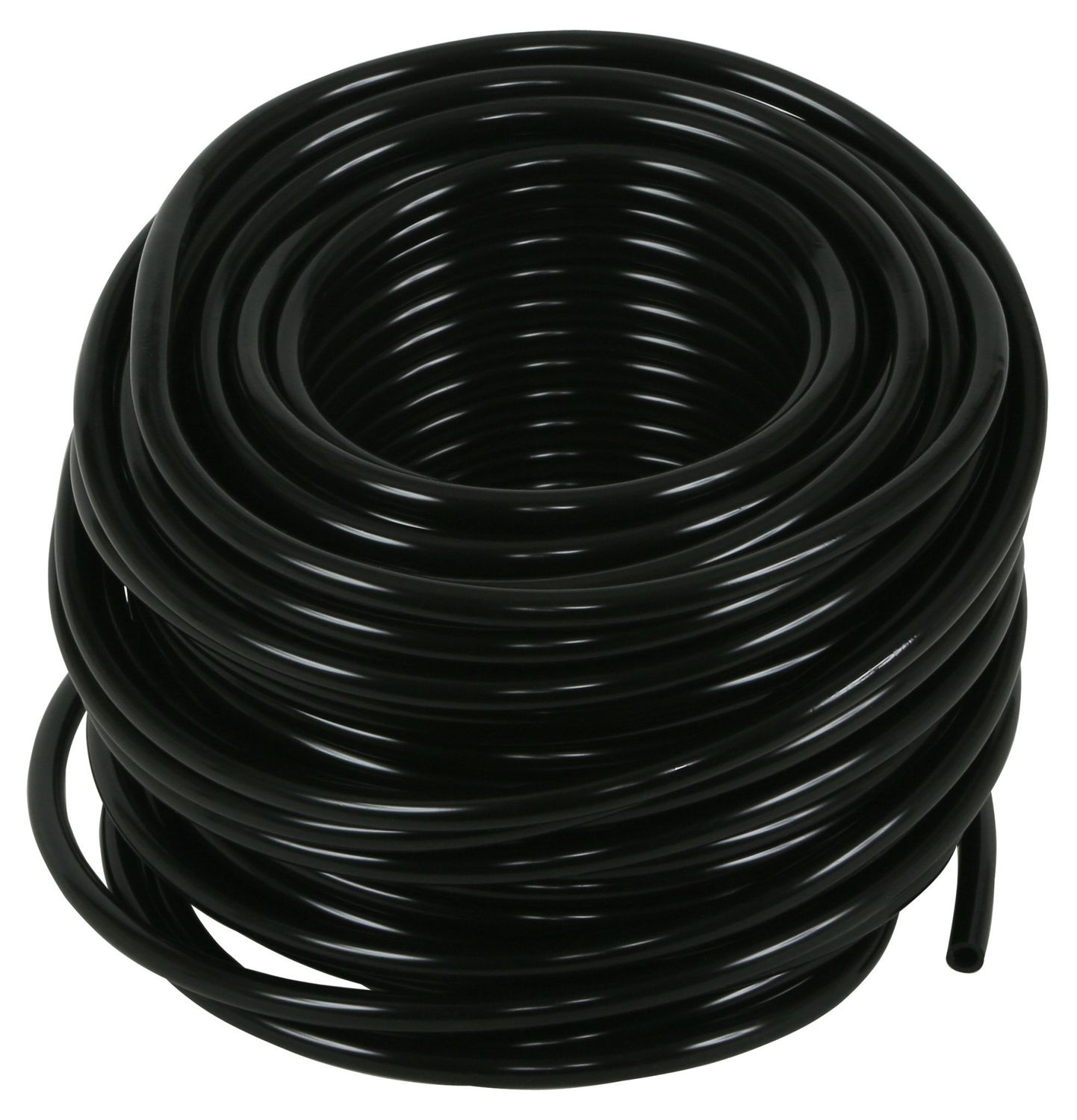 3/16" ID SOFT BLACK TUBING 1/4 OD (100FT ROLL)