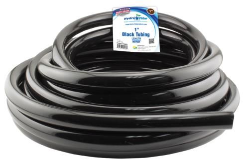 1" ID BLACK TUBING 1.25" OD (50FT ROLL)