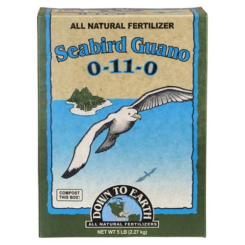 DOWN TO EARTH SEABIRD GUANO 5LB