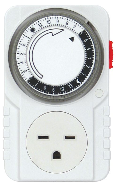 240V SINGLE OUTLET MECHANICAL TIMER