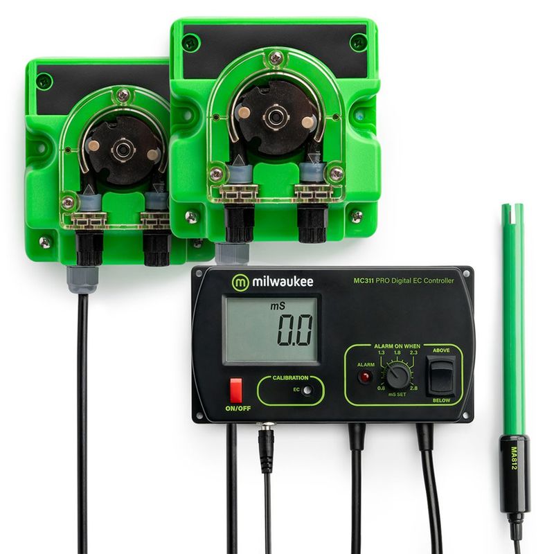 MILWAUKEE MC740 PRO CONDUCTIVITY (EC)CONTROLLER &amp; PUMP KIT
