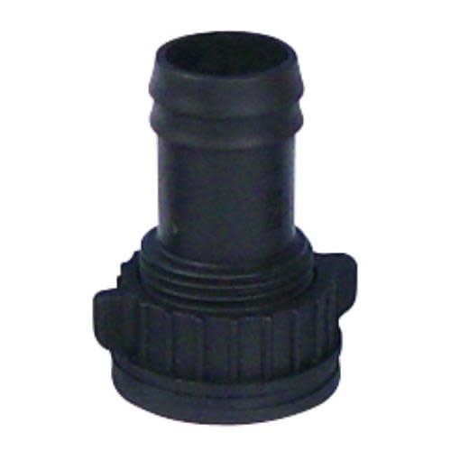 1" SMOOTH BULKHEAD - HYDRO FLOW® EBB &amp; FLOW FITTING