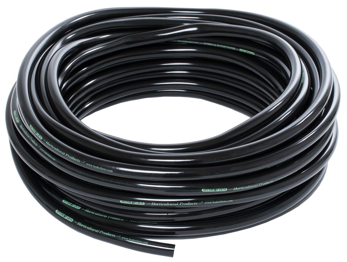 1/2" ID BLACK TUBING (1FT SINGLE)