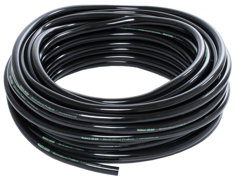 1/2" ID BLACK TUBING (1FT SINGLE)